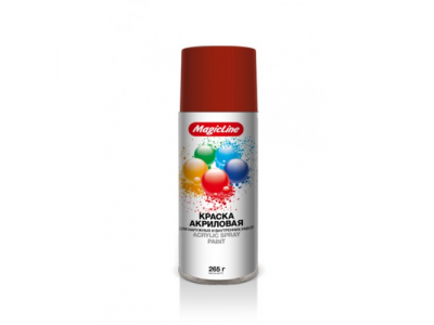 Краска "Красный марс" (265г) RAL 3016, 170 MagicLine от MAGICLINE Краска "Красный марс" (265г) RAL 3016, 170 MagicLine