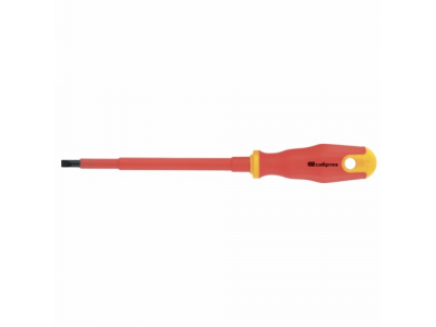 Отвертка диэлектрическая SL6,5*150mm, CrV, до 1000В, двухкомпонентная рукоятка//Сибртех от СИБРТЕХ Отвертка диэлектрическая SL6,5*150mm, CrV, до 1000В, двухкомпонентная рукоятка//Сибртех