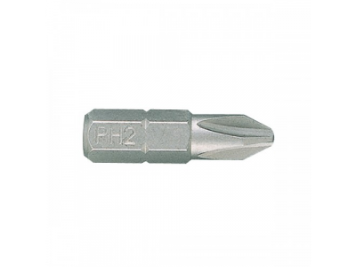 Вставка (бита) торцевая 1/4", Phillips, PH2, L = 25 мм, KING TONY от KING TONY Вставка (бита) торцевая 1/4", Phillips, PH2, L = 25 мм, KING TONY