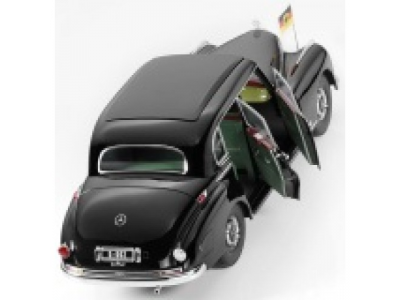 Модель автомобиля Mercedes 300 W 186 Black, артикул B66040614 от Mercedes Модель автомобиля Mercedes 300 W 186 Black, артикул B66040614