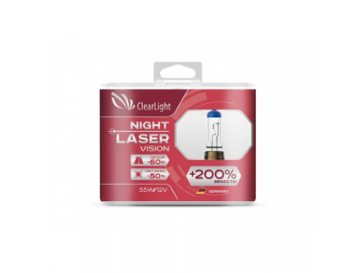 Лампа HB4(Clearlight)12V-55W Night Laser Vision +200% Light (2 шт.) от ClearLight Лампа HB4(Clearlight)12V-55W Night Laser Vision +200% Light (2 шт.)